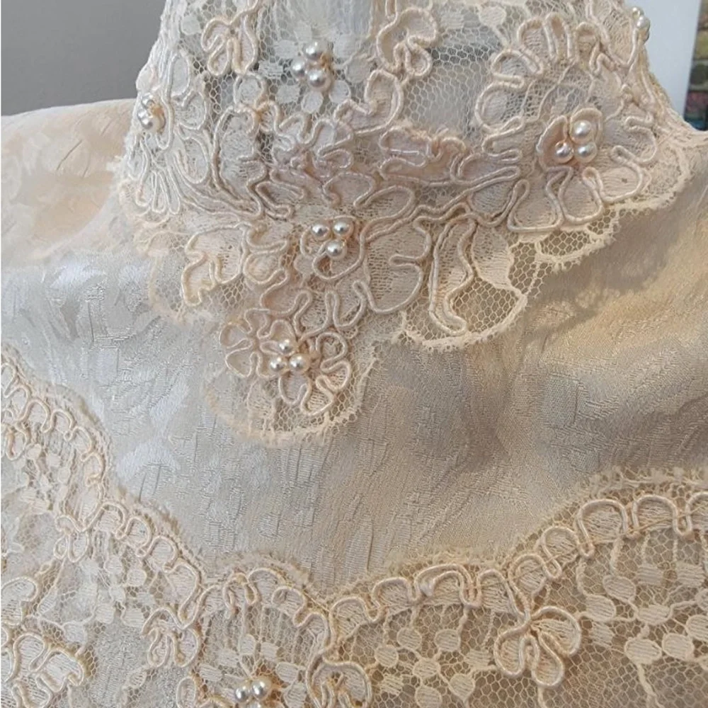 Vintage Rina Đi Montella 2 pc silk suit - Picture 7 of 8